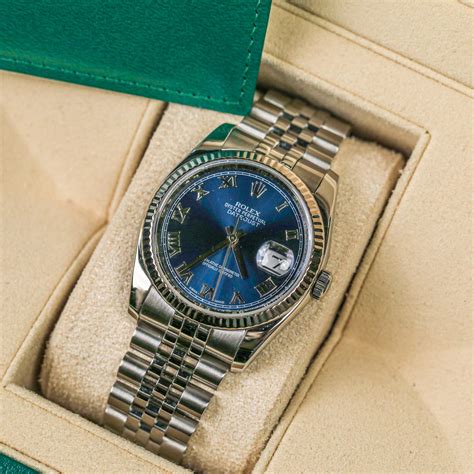 rolex datejust blue dial usato|rolex datejust price chart.